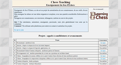 Desktop Screenshot of chess-teaching.com